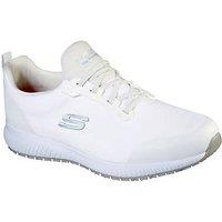 Skechers Squad SR Myton Size 13 White Occupational Work Trainers (588PR)