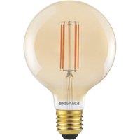 Sylvania TOLEDO VINTAGE E27 G125 LED Light Bulb 640lm 7W (589VN)