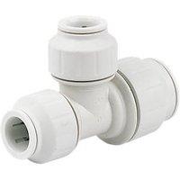 JG Speedfit Plastic Push-Fit Reducing Tee 15mm x 10mm x 10mm (59033)