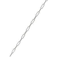 Essentials Side-Welded Zinc-Plated Long Link Chain 3mm x 10m (590FC)