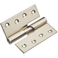 Smith & Locke Satin Nickel Rising Butt Hinges 100mm x 103mm 2 Pack (590PX)