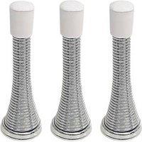Smith & Locke Cylinder Door Stops 24 x 79mm Polished Chrome 3 Pack (590PY)