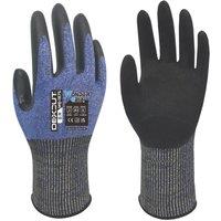 Wonder Grip WG-1875 Dexcut Cut-Resistant Gloves Blue Medium (590VJ)