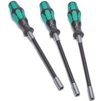 Wera 391/3 Flexible Hose Clamp Screwdriver Set 3 Pcs (590XX)
