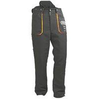 Oregon Yukon Type A Chainsaw Trousers Black/Orange 32-34 W 30 L (5911R)