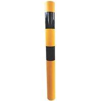 Addgards BS105Y Bollard Sleeve Yellow/Black 105mm x 105mm (591KK)