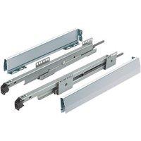 Hafele Grey Drawer Sides & Runners 450mm 2 Piece Set (5922P)
