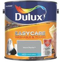 Dulux EasyCare Washable & Tough 2.5Ltr Warm Pewter Matt Emulsion Paint (5922T)