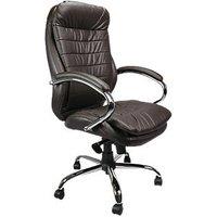 Nautilus Designs Santiago High Back Executive Chair Brown (592PK)