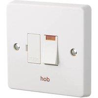 Crabtree Capital 13A Switched Hob Fused Spur with Neon White (5937K)