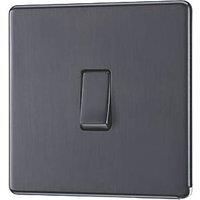 LAP 20A 16AX 1-Gang 2-Way Light Switch Slate Grey (593PN)