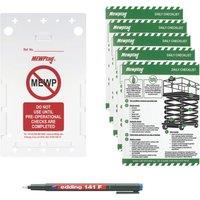 Scafftag MEWP Tag Kit 7 Pieces (593YU)