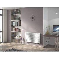 Ximax Fortuna 584mm x 1000mm 3396BTU White Horizontal Designer Radiator (5943H)