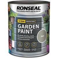 Ronseal 750ml Slate Matt Garden Paint (5944H)