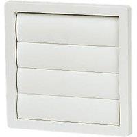 Manrose Flap Vent White 125mm x 125mm (59530)