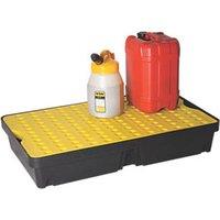Lubetech 60Ltr Polyethylene Spill Tray & Grate 1000mm x 600mm x 175mm (59589)