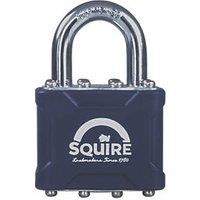 Squire 35 Laminated Steel Master Keyed Weatherproof Padlocks 44mm 10 Pack (595GY)