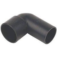 FloPlast Conversion Bends 90 Black 32mm 5 Pack (59652)