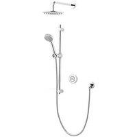 Aqualisa Smart Link HP/Combi Rear-Fed Chrome Thermostatic Shower With Diverter (596JX)