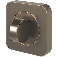 Smith & Locke Lormel Standard WC Thumbturn Set Antique Brass 50mm (597FK)