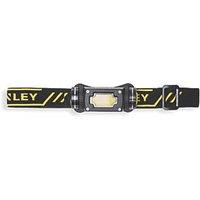 Stanley LED Head Torch with Magnet Black & Yellow 300lm (597RM)