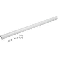 Vaillant Flue Extension White 80mm x 1000mm (598KK)