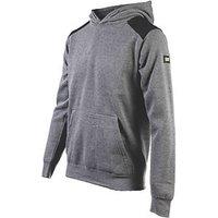CAT Essentials Hooded Sweatshirt Dark Heather Grey Small 34-37 Chest (598VF)