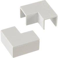 Deta TTE Flat Trunking Angles 16mm x 16mm 2 Pack (598VT)