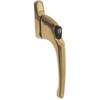 Fab & Fix Left or Right-Handed Inline Connoisseur Espagnolette Window Handle Polished Gold (5998P)