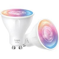 TP-Link Tapo GU10 RGB & White LED Smart Light Bulb 3.7W 350lm 2 Pack (599RN)