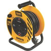Defender E86465 13A 4-Gang 20m Cable Reel 240V (600XX)