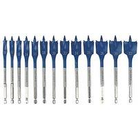 Bosch Expert SelfCut Speed Hex Shank Flat Wood Drill Bit Set 13 Pieces (601FW)