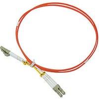 Labgear Duplex Multi Mode Orange LC- LC OM1 LSZH Fibre Optic Cable 1m (601KM)