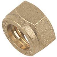 Flomasta Brass Compression Cap Nut 15mm (60219)