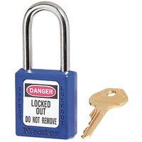 Master Lock Loto Safety Lock-Off Padlock Blue 20mm x 38mm (6028T)