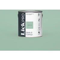 LickPro Max+ 2.5Ltr Green 08 Matt Emulsion Paint (602JY)