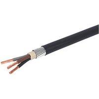 Prysmian 6943X Black 3-Core 16mm Armoured Cable 25m Drum (604RK)
