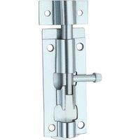 Smith & Locke Tower Gate Bolt Silver 76mm (604VE)