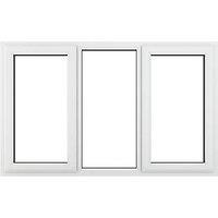 Crystal Left & Right-Hand Opening Clear Triple-Glazed Casement White uPVC Window 1770mm x 1040mm (606JM)