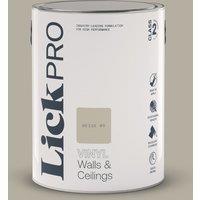 LickPro 5Ltr Beige 05 Vinyl Matt Emulsion Paint (606TM)