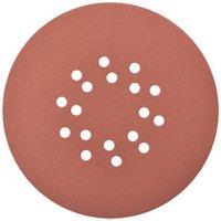 Essentials 80 Grit 18-Hole Punched Wood Sanding Discs 225mm 5 Pack (607JY)