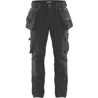 Blaklader X1900 Work Trousers Black 32" W 31" L (607TC)
