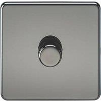Knightsbridge 1-Gang 2-Way LED Intelligent Dimmer Switch Black Nickel (608PY)