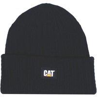 CAT Rib Watch Beanie Black (609YR)