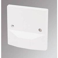 LAP 45A Unswitched Cooker Outlet Plate White (61074)