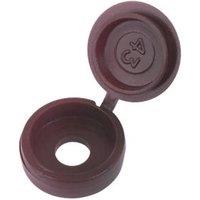 Essentials 6-8ga 100 Pack Brown Polypropylene Screw Caps (61091)