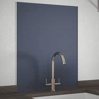 Country Living Peacock Blue Kitchen Splashback 600mm x 750mm x 6mm (610JM)