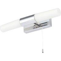 Spa Aries 360mm Bathroom Wall Light Chrome (610VJ)