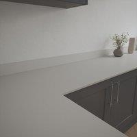 Metis White Fleck Composite Kitchen Worktop 3050mm x 620mm x 15mm (611PW)