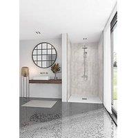 Splashwall Himalayan Marble Bathroom Wall Panel Matt Beige 2420mm x 600mm x 10mm (612KU)